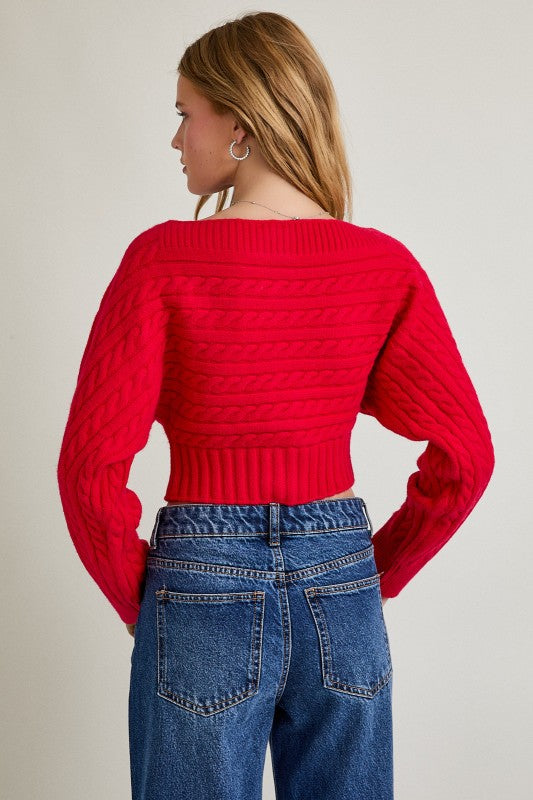 Cozy Knit Top