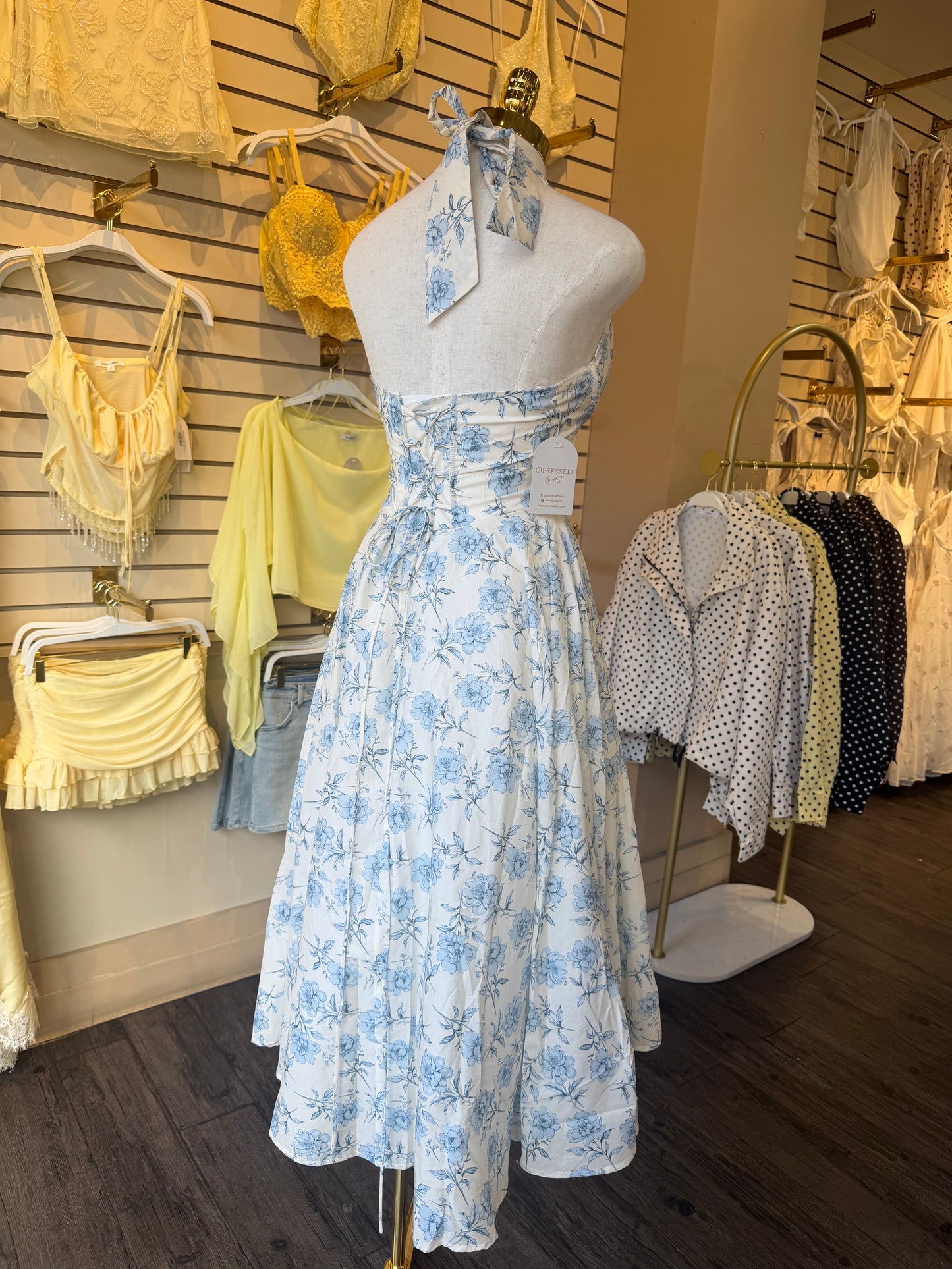 Sherrie Blue Dress