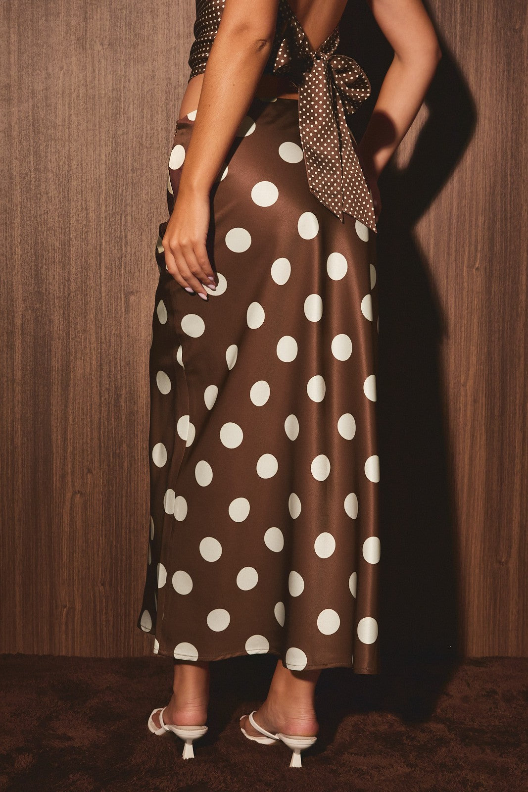 Celeste Polka Top