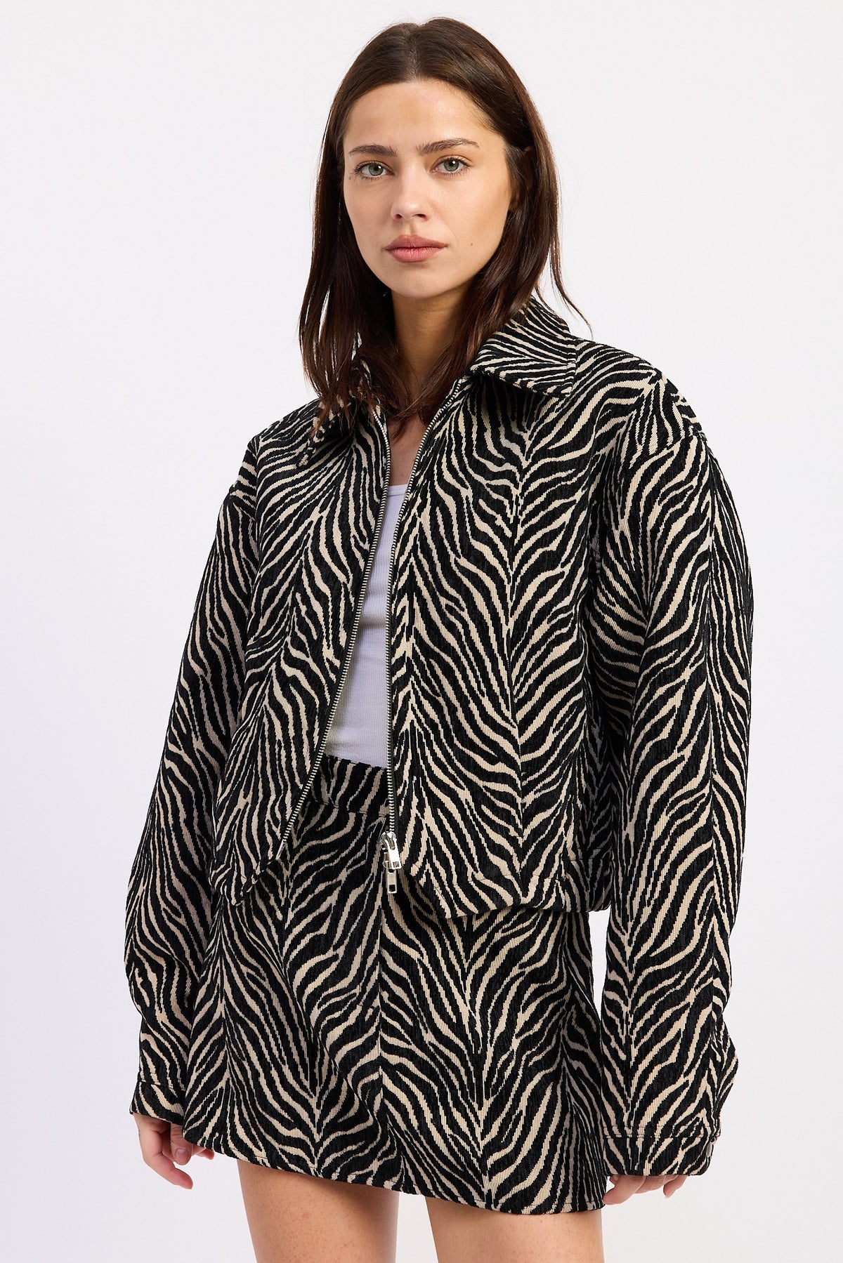 Zebra Noir Jacket