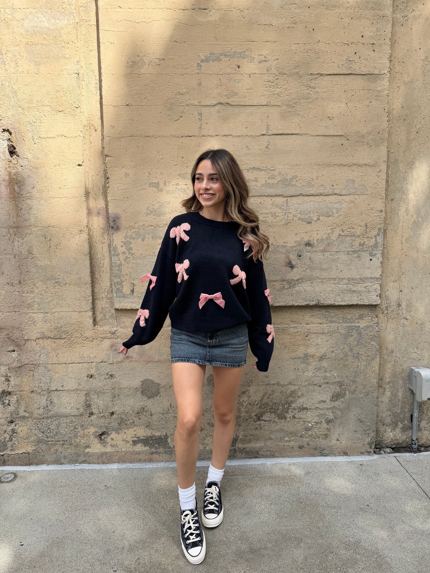 Cozy Bow Sweater