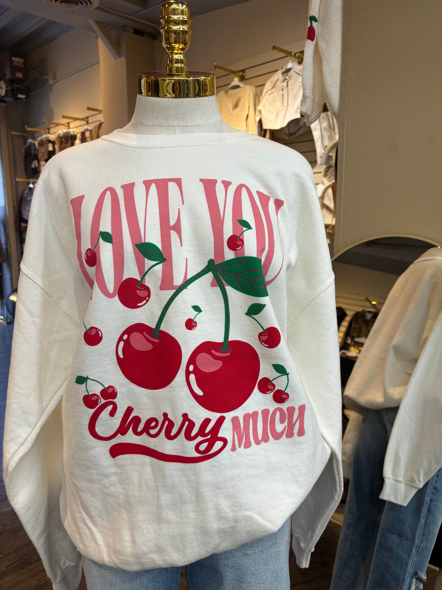 Cherry Much Sweater