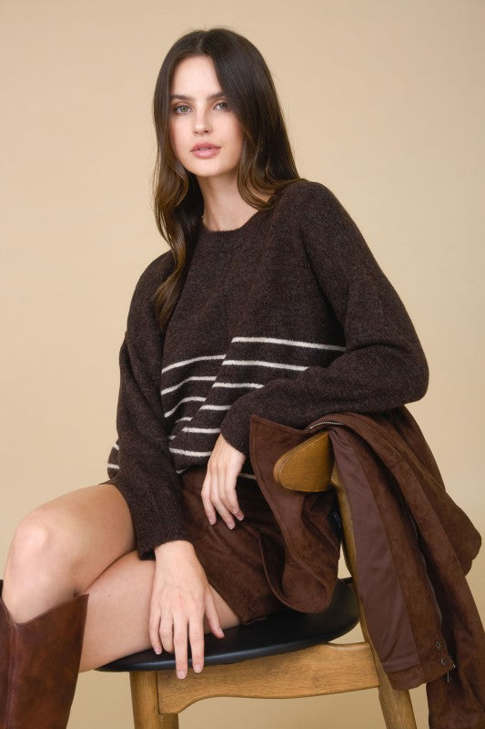 Cozy Cabin Sweater Top