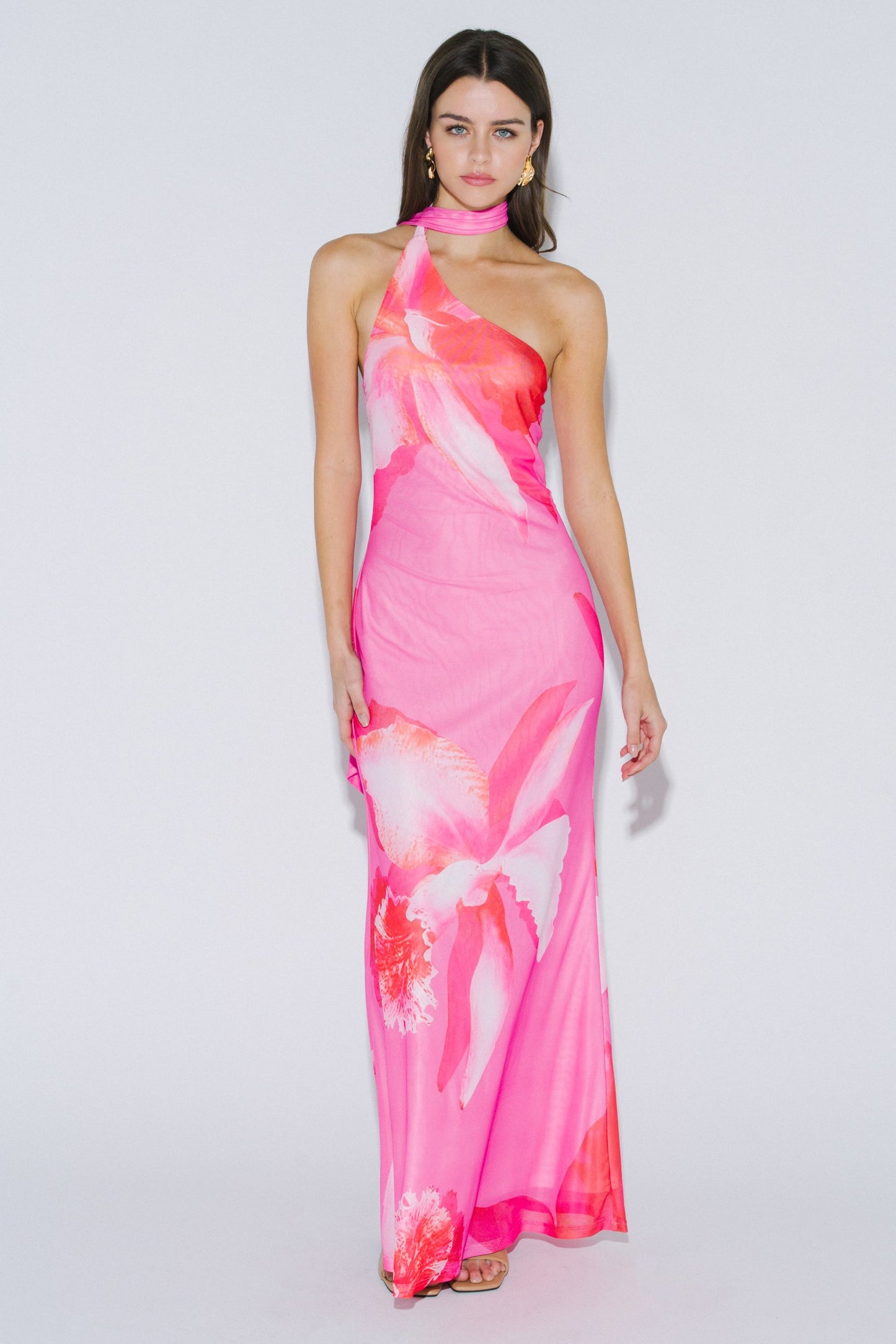 Rosy Summer Dress
