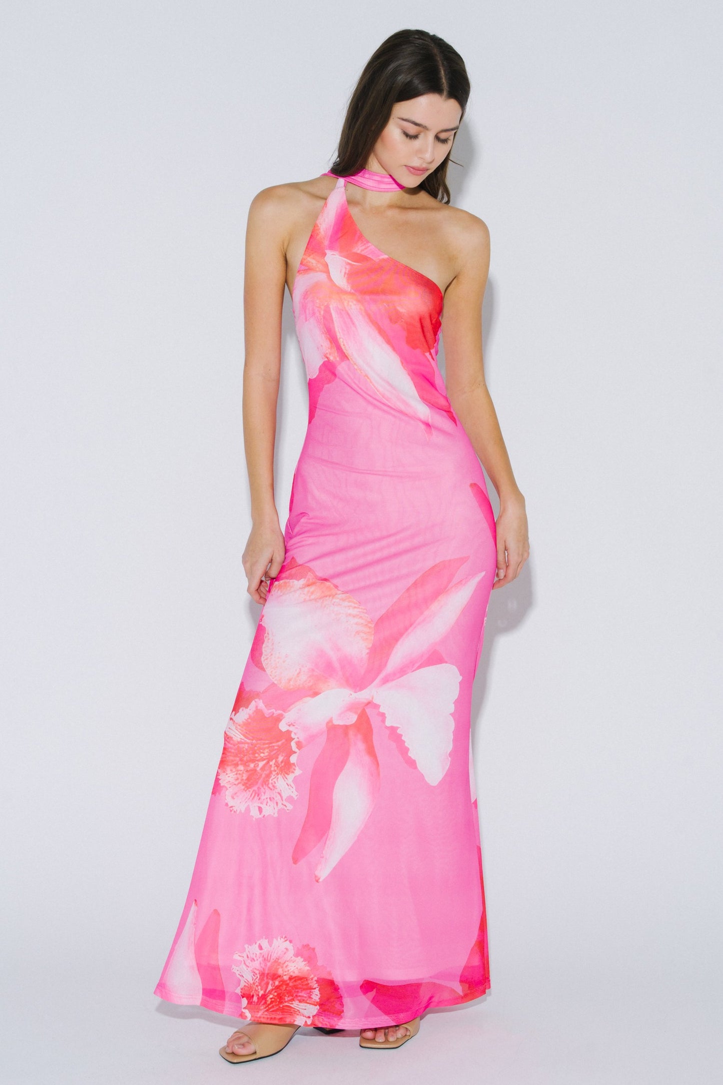 Rosy Summer Dress