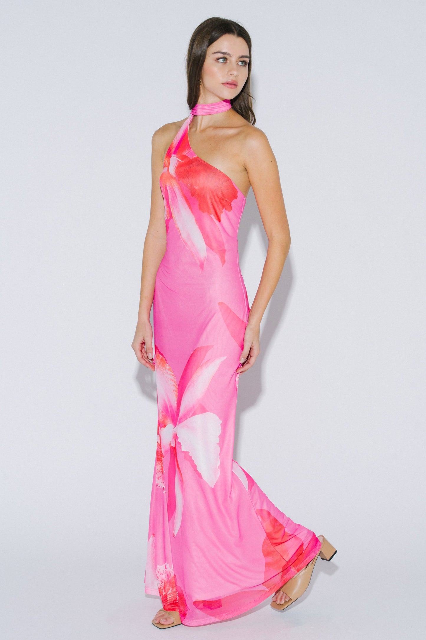 Rosy Summer Dress