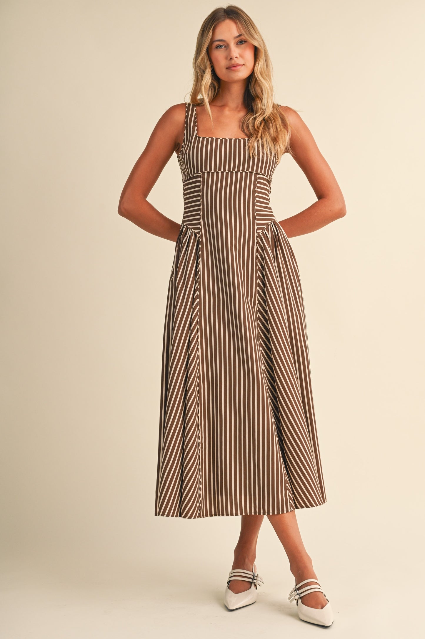 Mila Striped Dress
