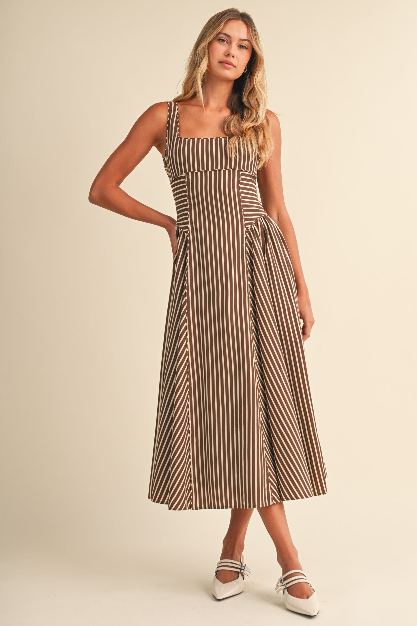 Mila Striped Dress