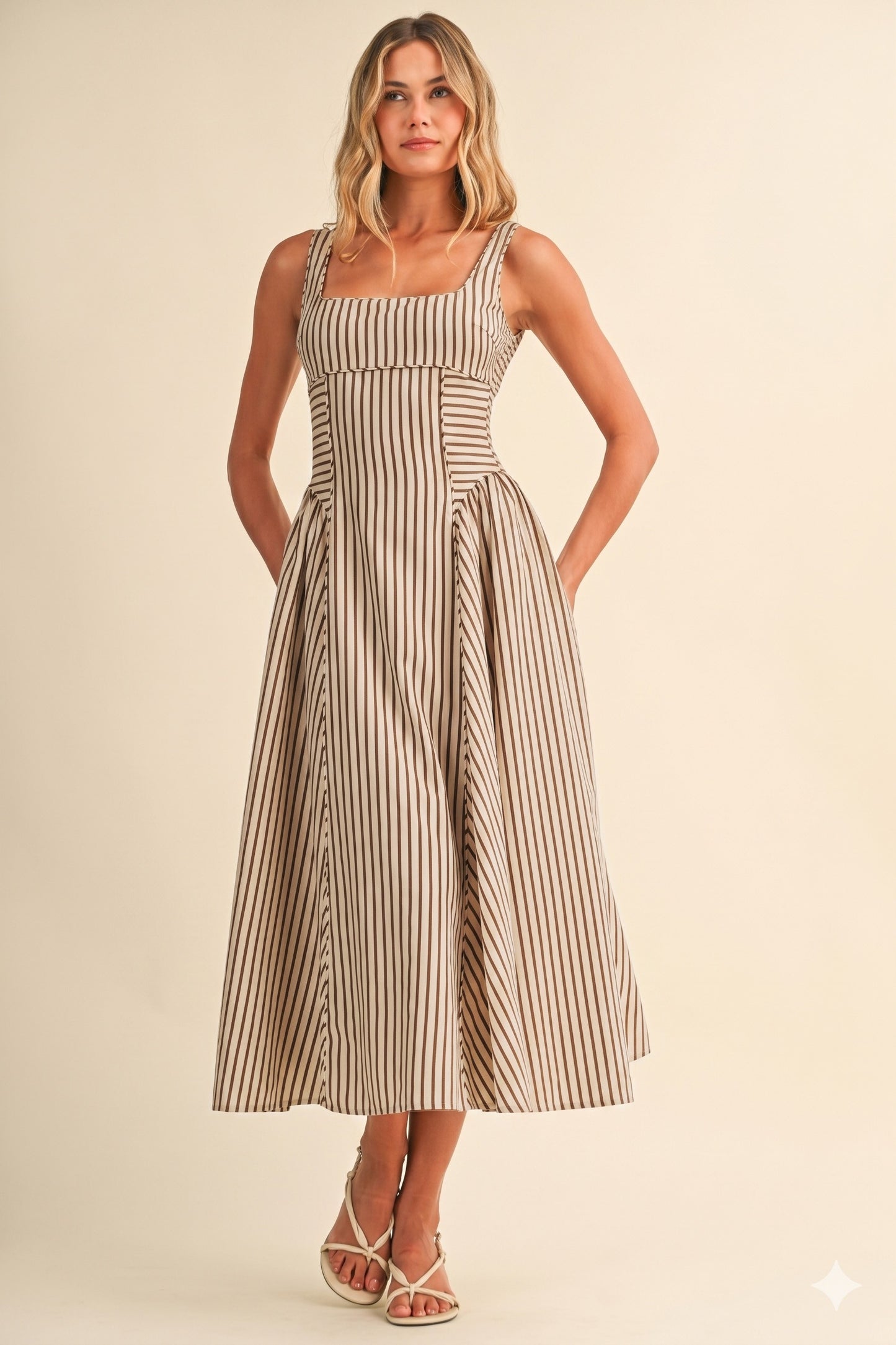 Mila Striped Dress
