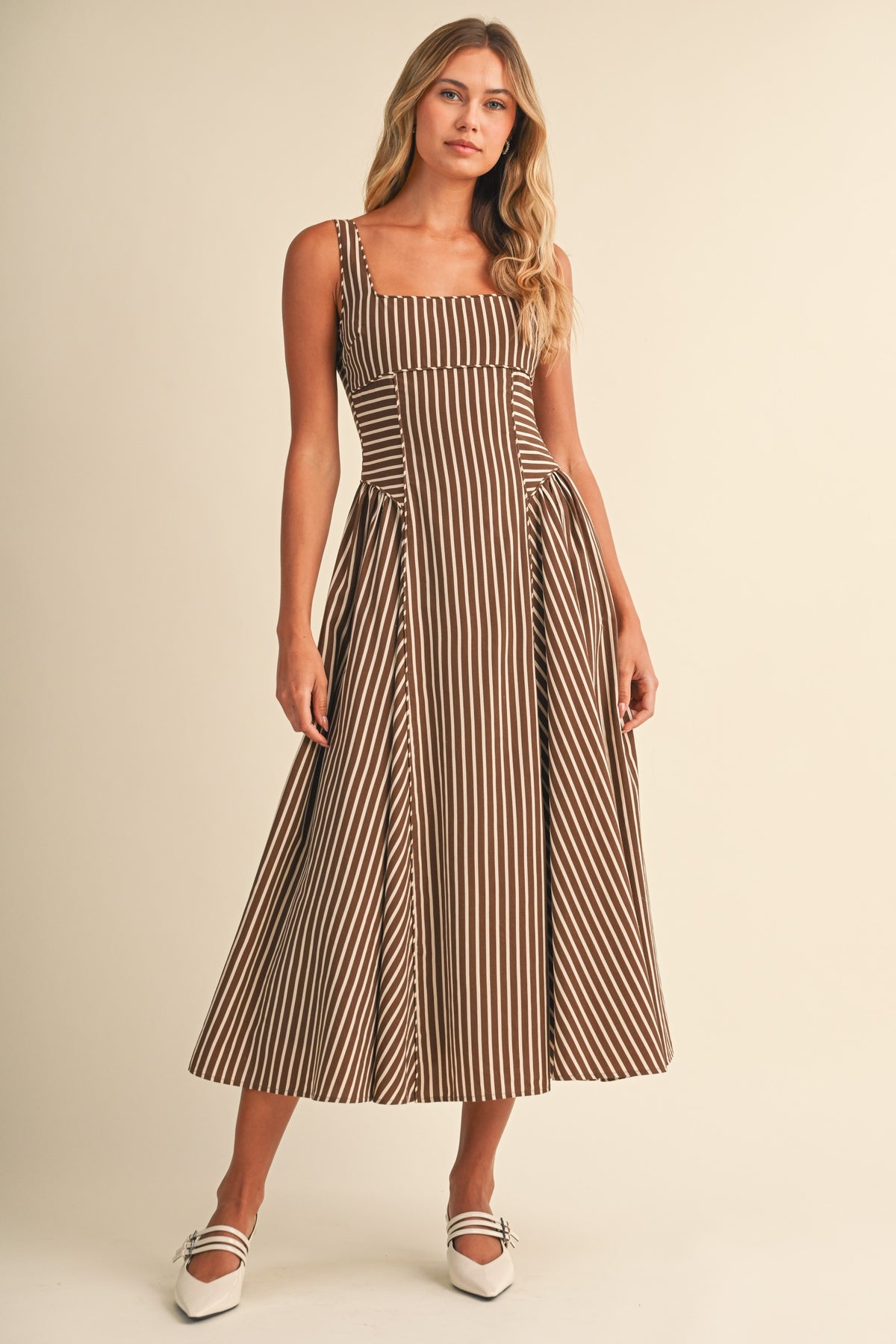 Mila Striped Dress