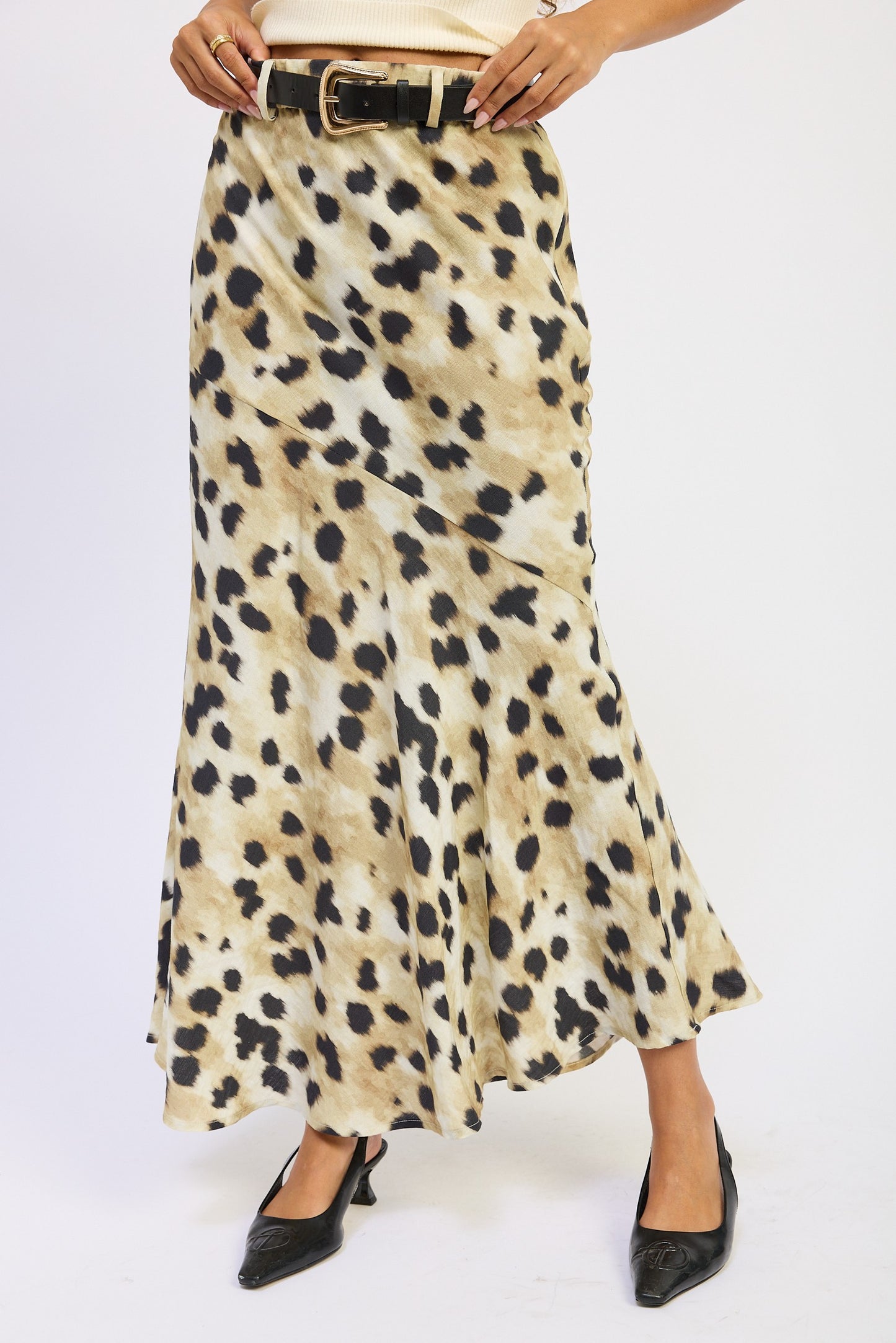 Roxie Leopard Skirt