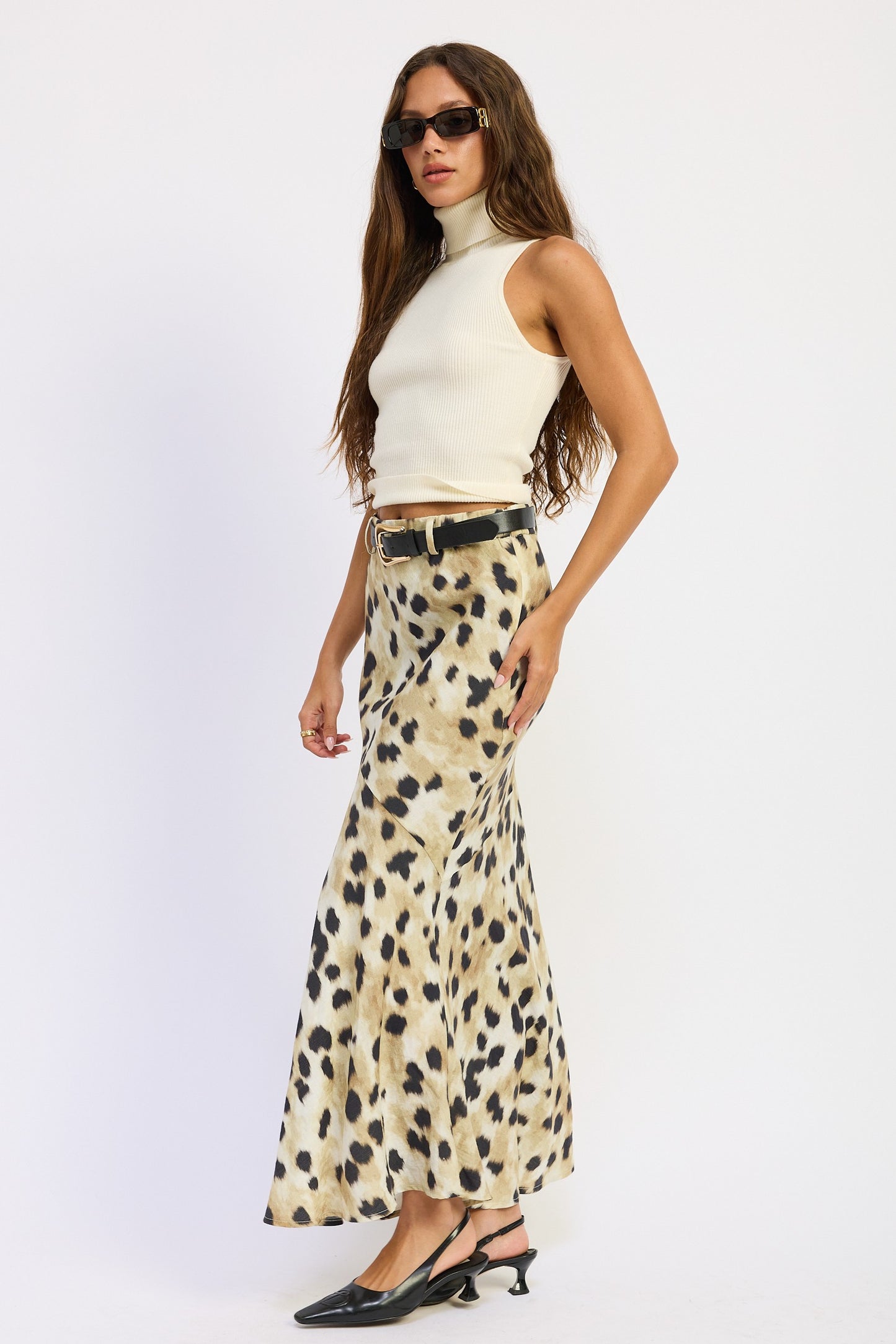 Roxie Leopard Skirt