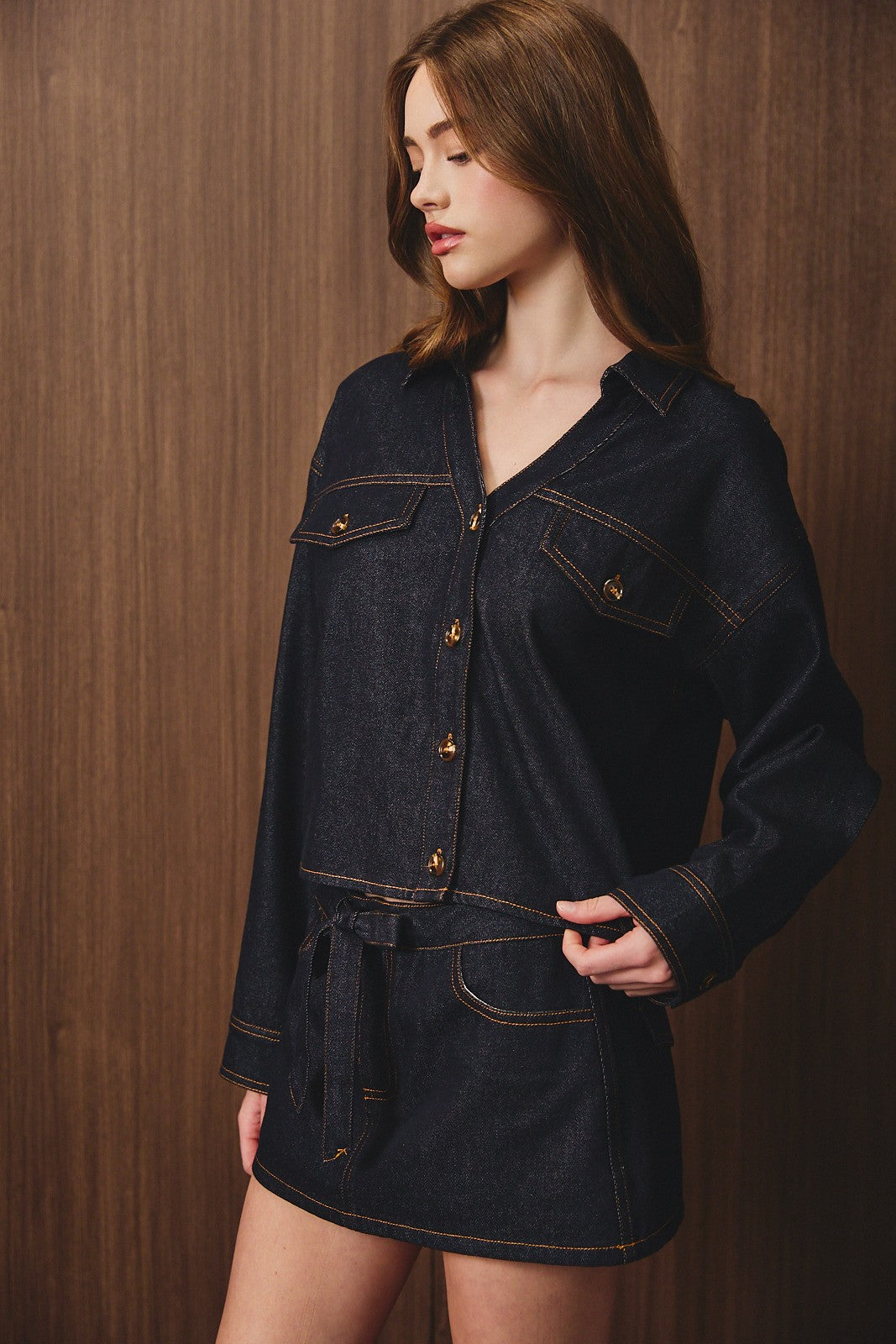 Indigo Top