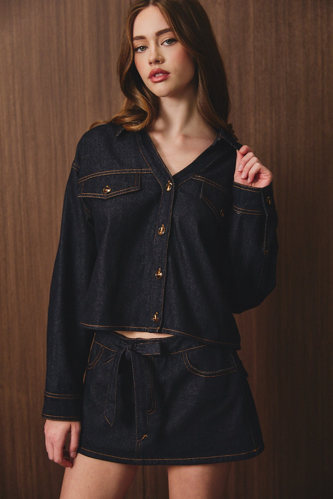 Indigo Top
