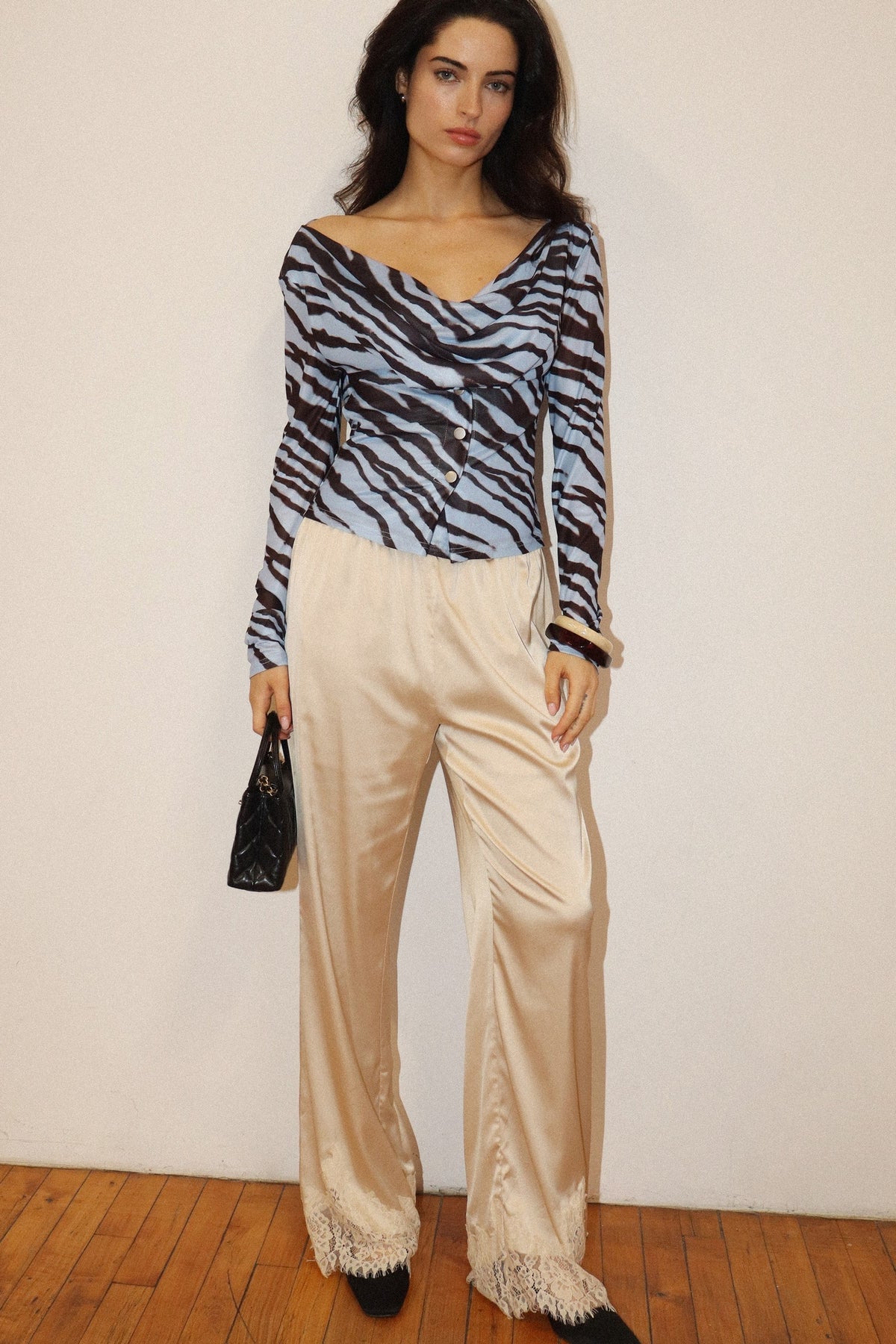 Zebra Kiss Top