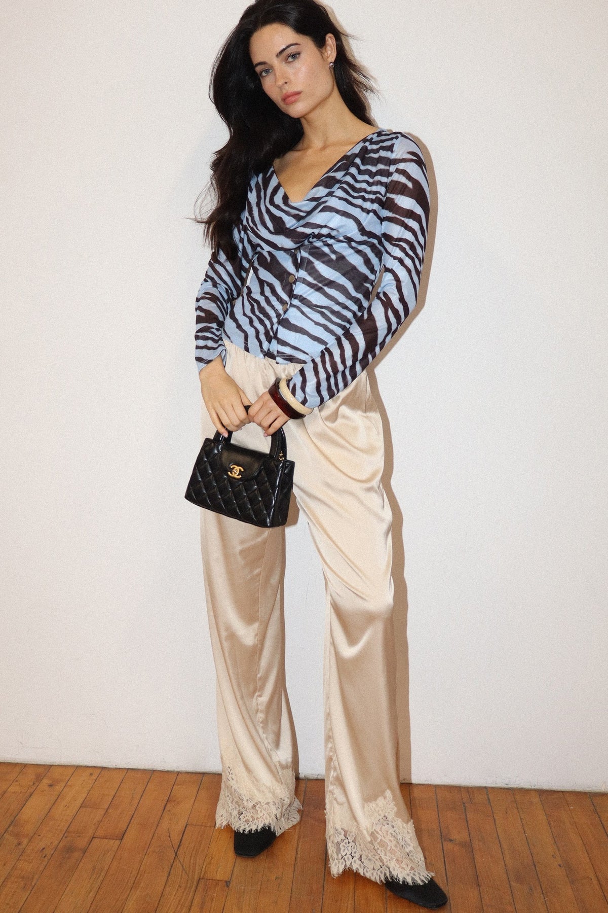 Zebra Kiss Top