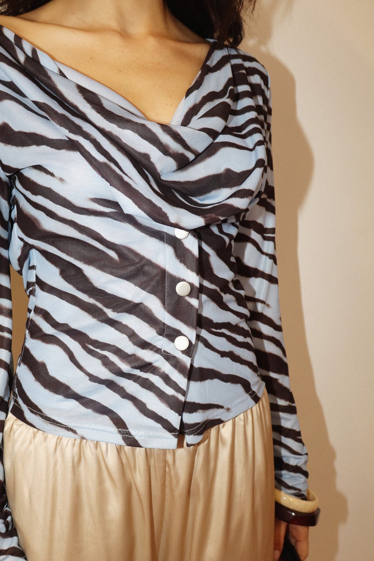 Zebra Kiss Top