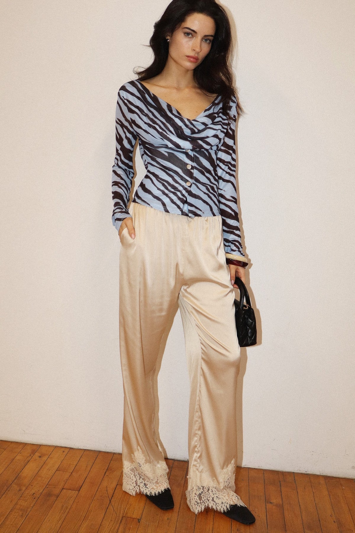 Zebra Kiss Top