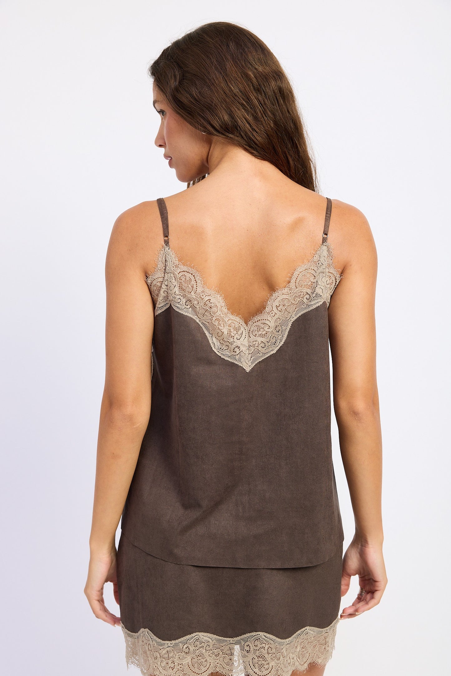 The Sienna Suede Top