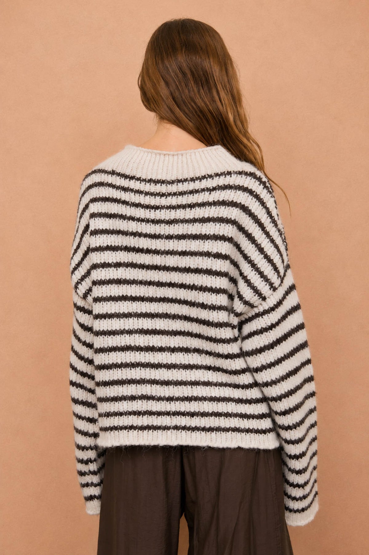 Cinnamon Stripe Sweater