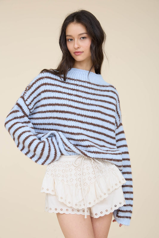 Cinnamon Stripe Sweater
