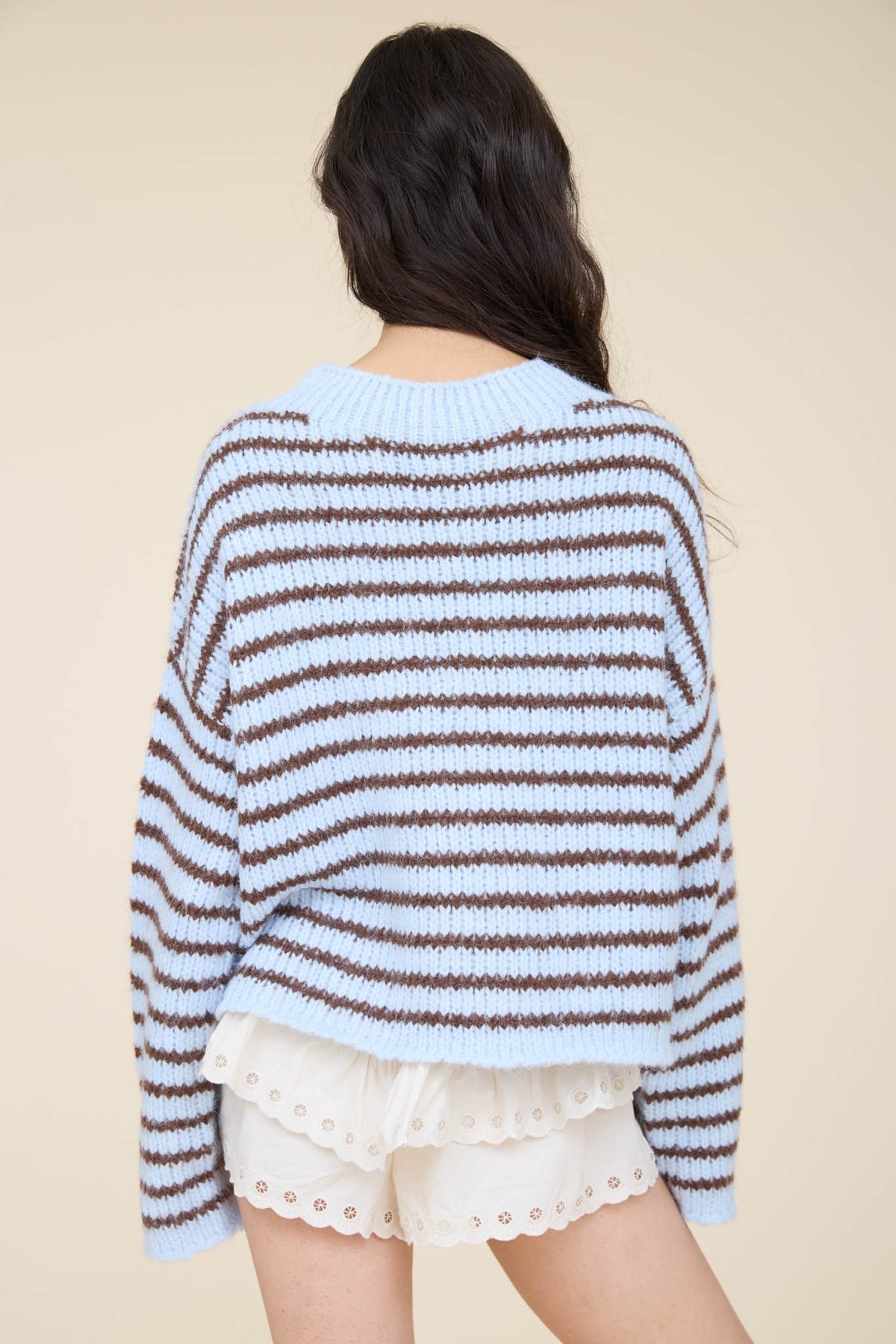 Cinnamon Stripe Sweater
