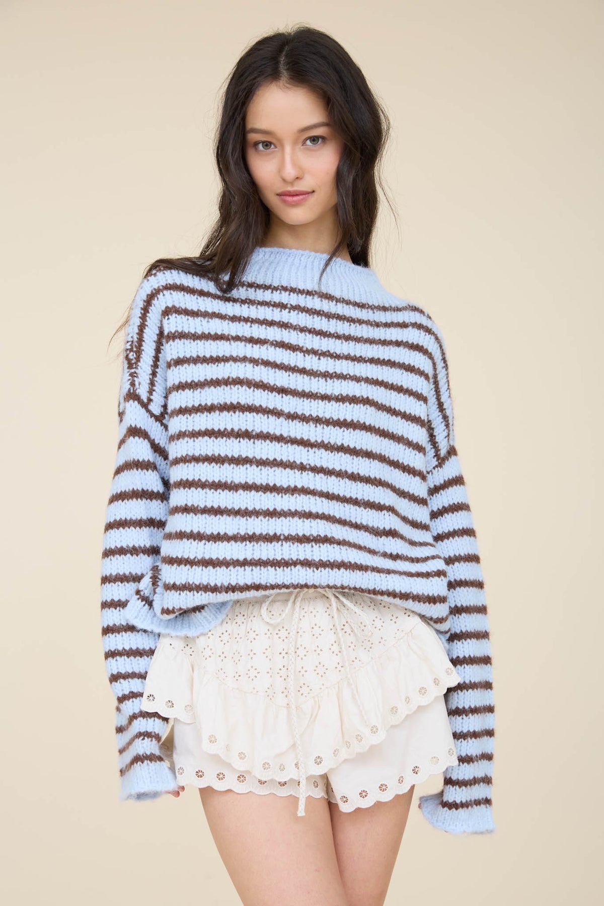 Cinnamon Stripe Sweater
