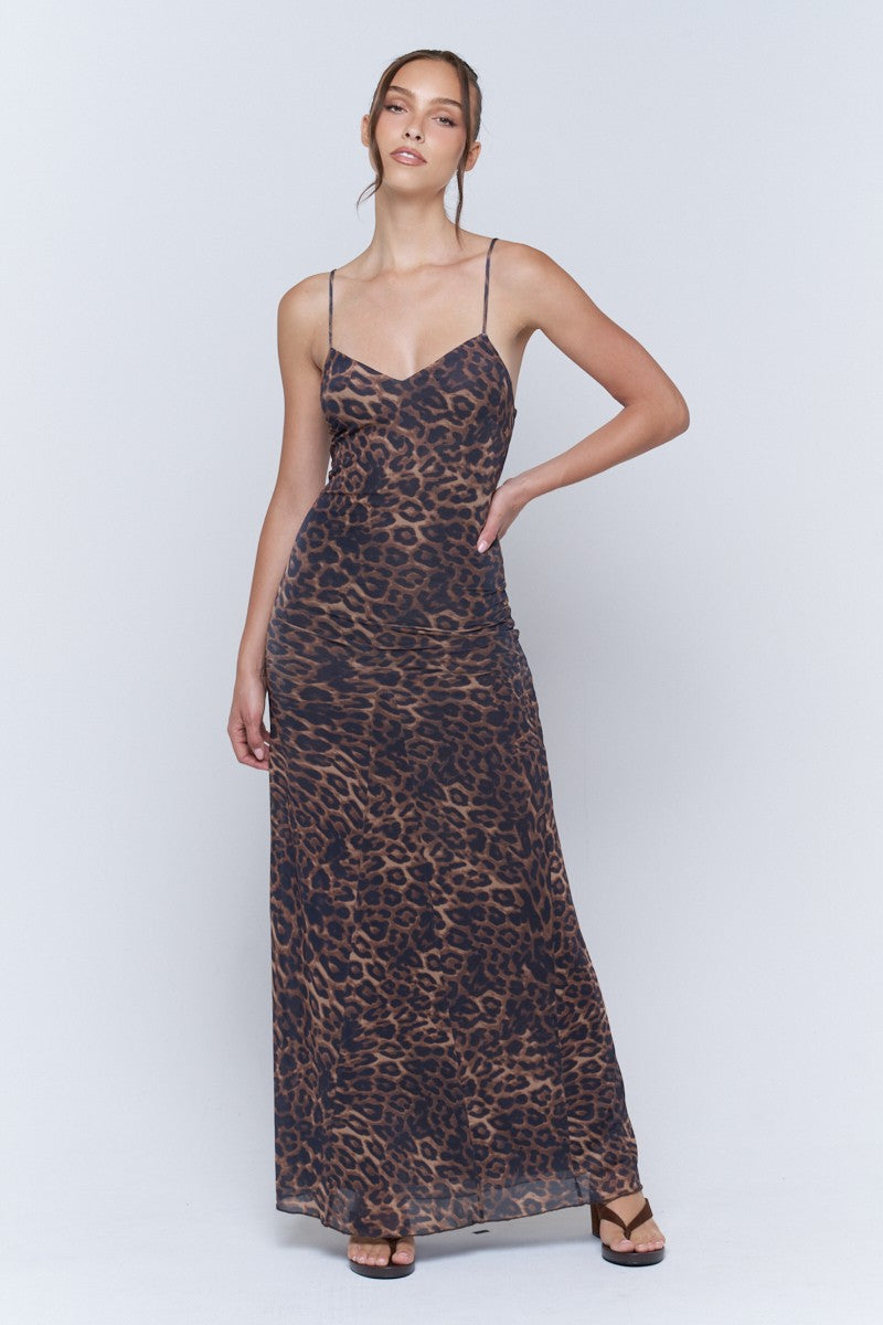 Darcy Leopard Dress