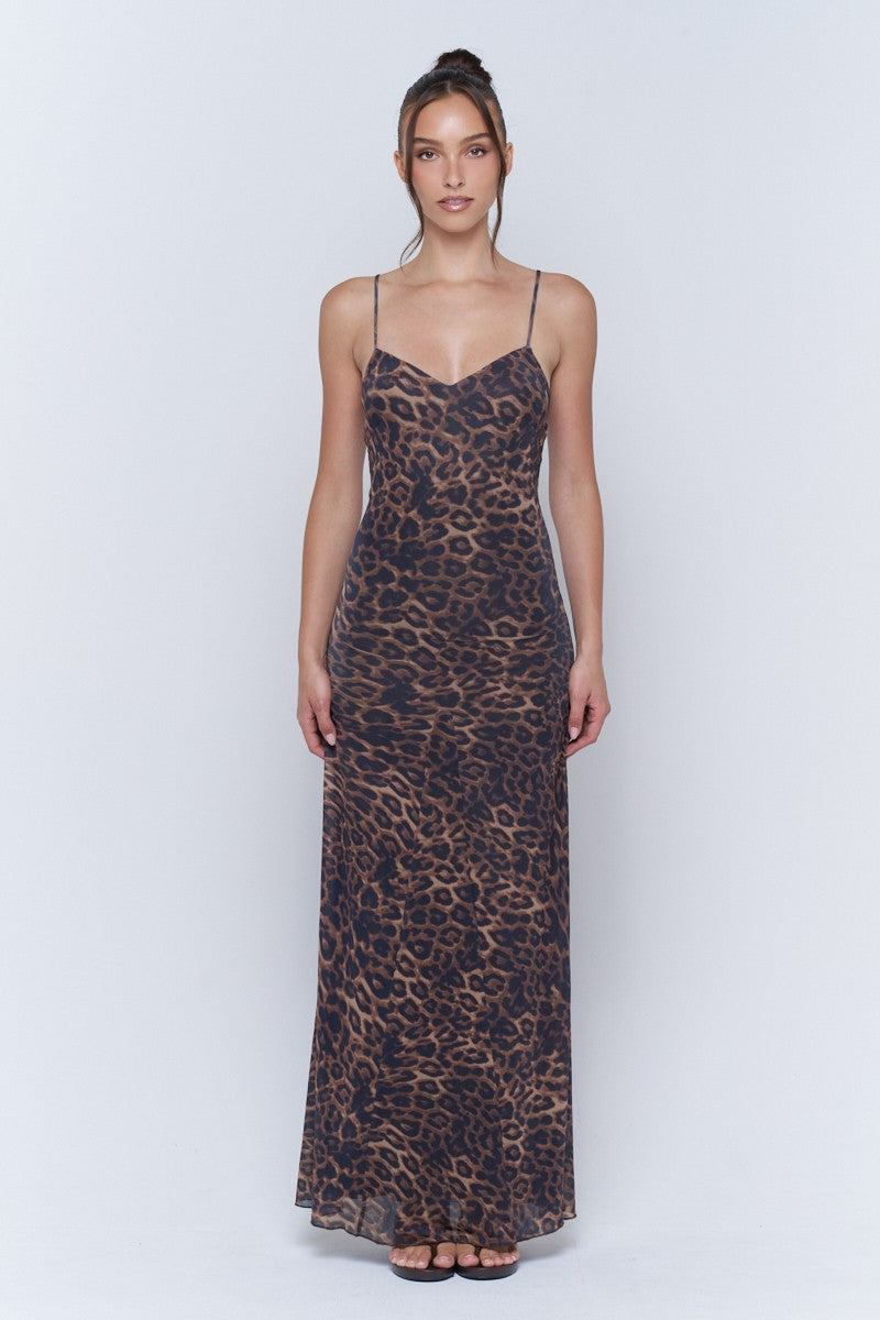 Darcy Leopard Dress