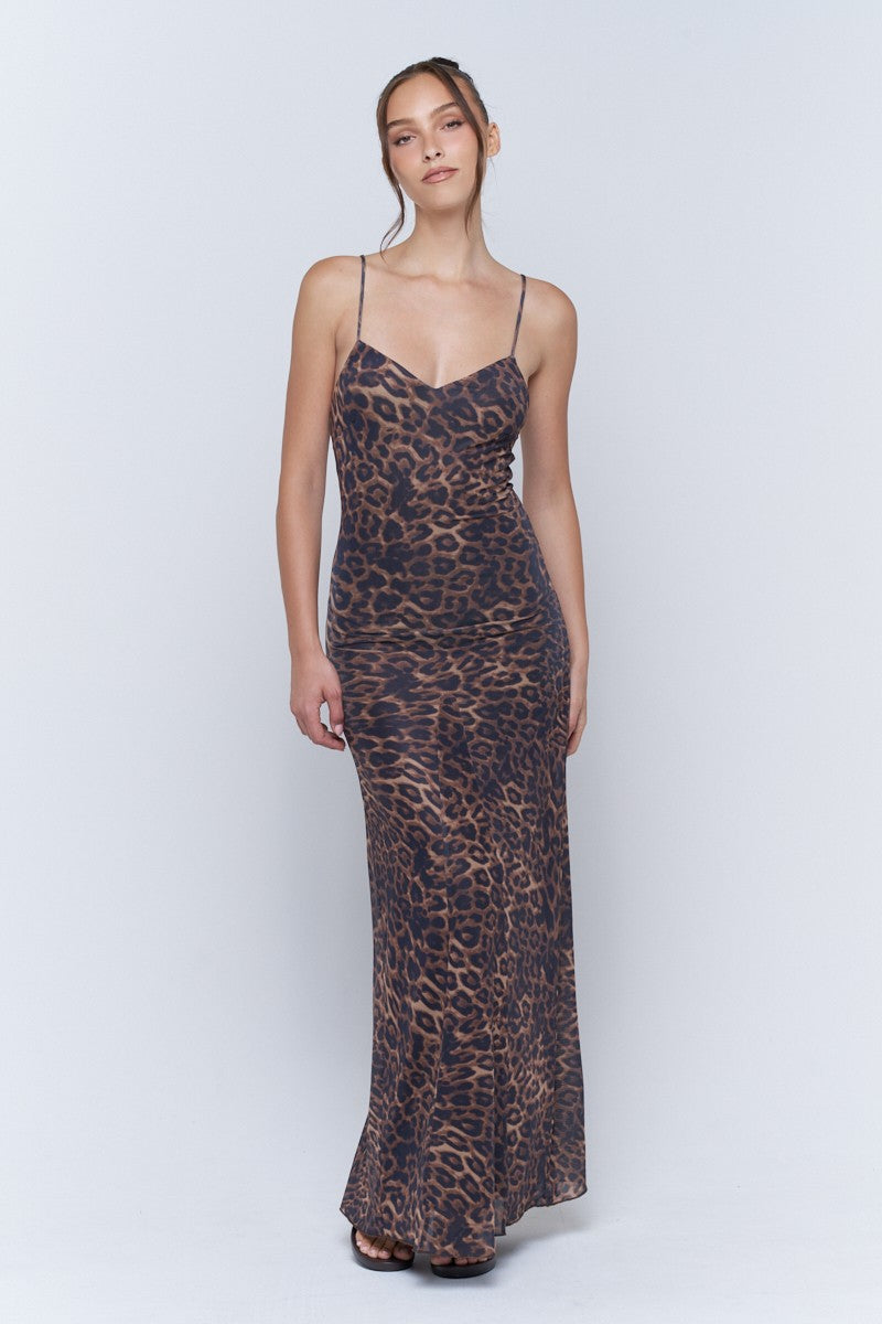 Darcy Leopard Dress
