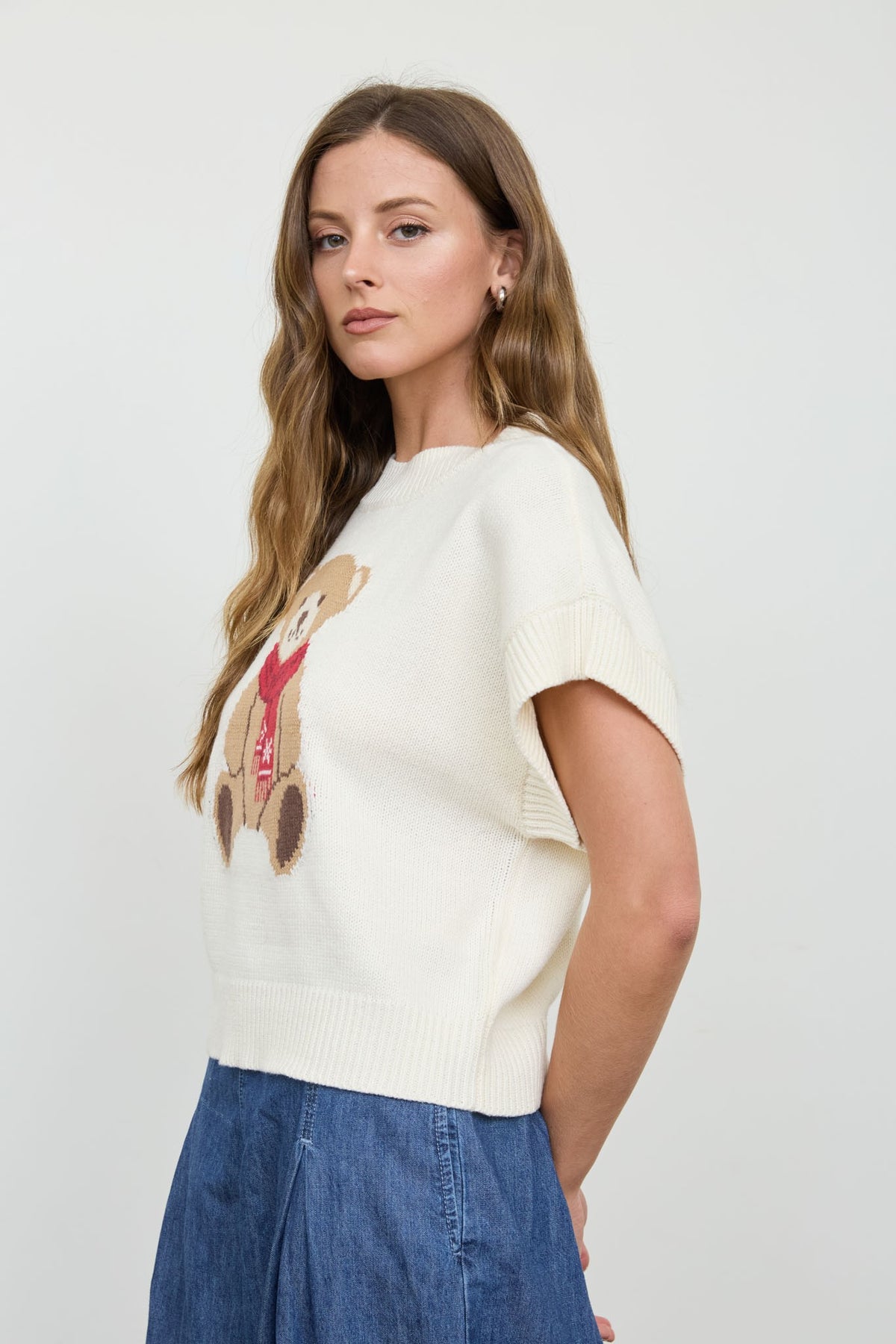 Honey Bear Sweater Top
