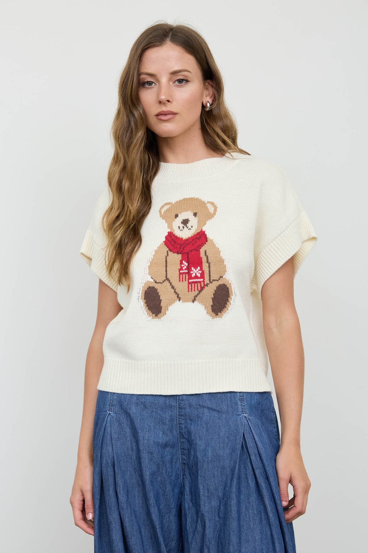 Honey Bear Sweater Top