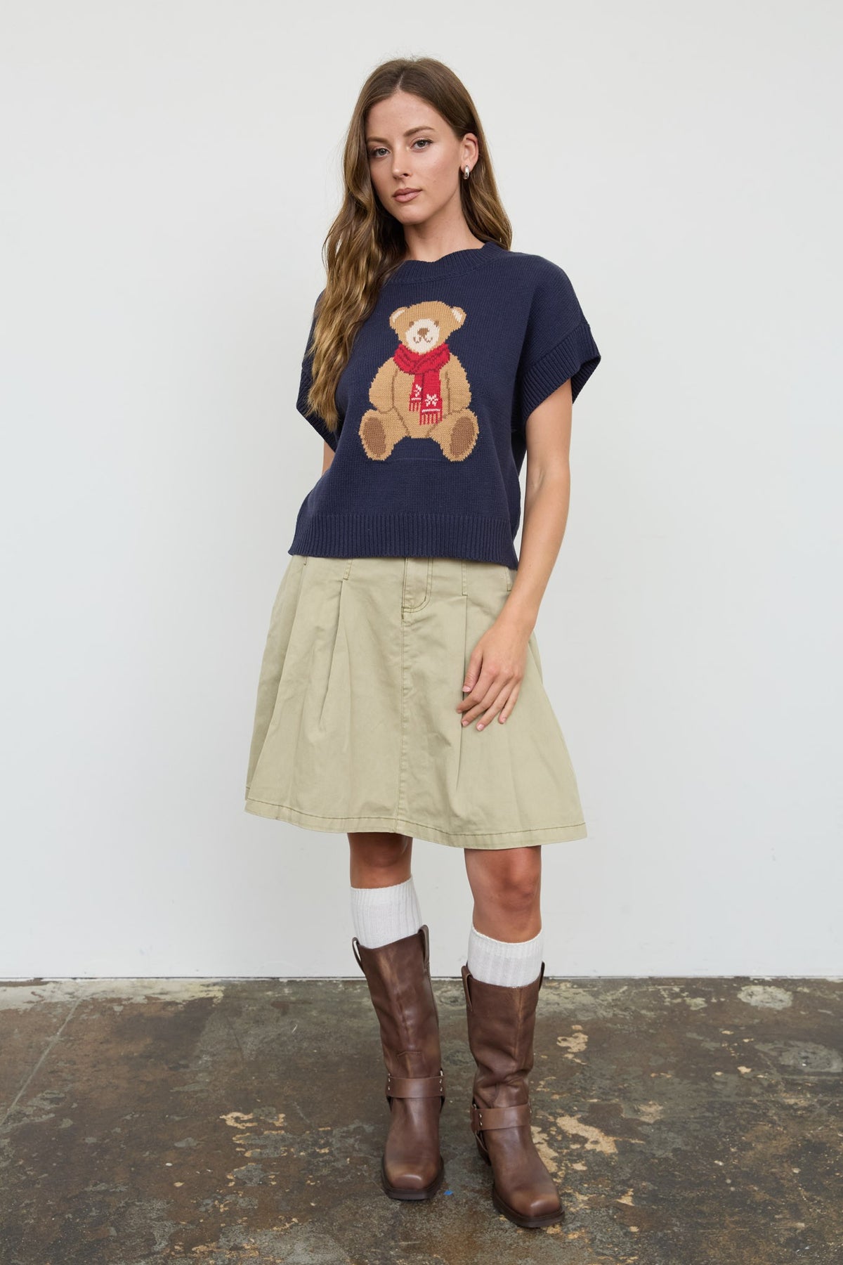 Honey Bear Sweater Top