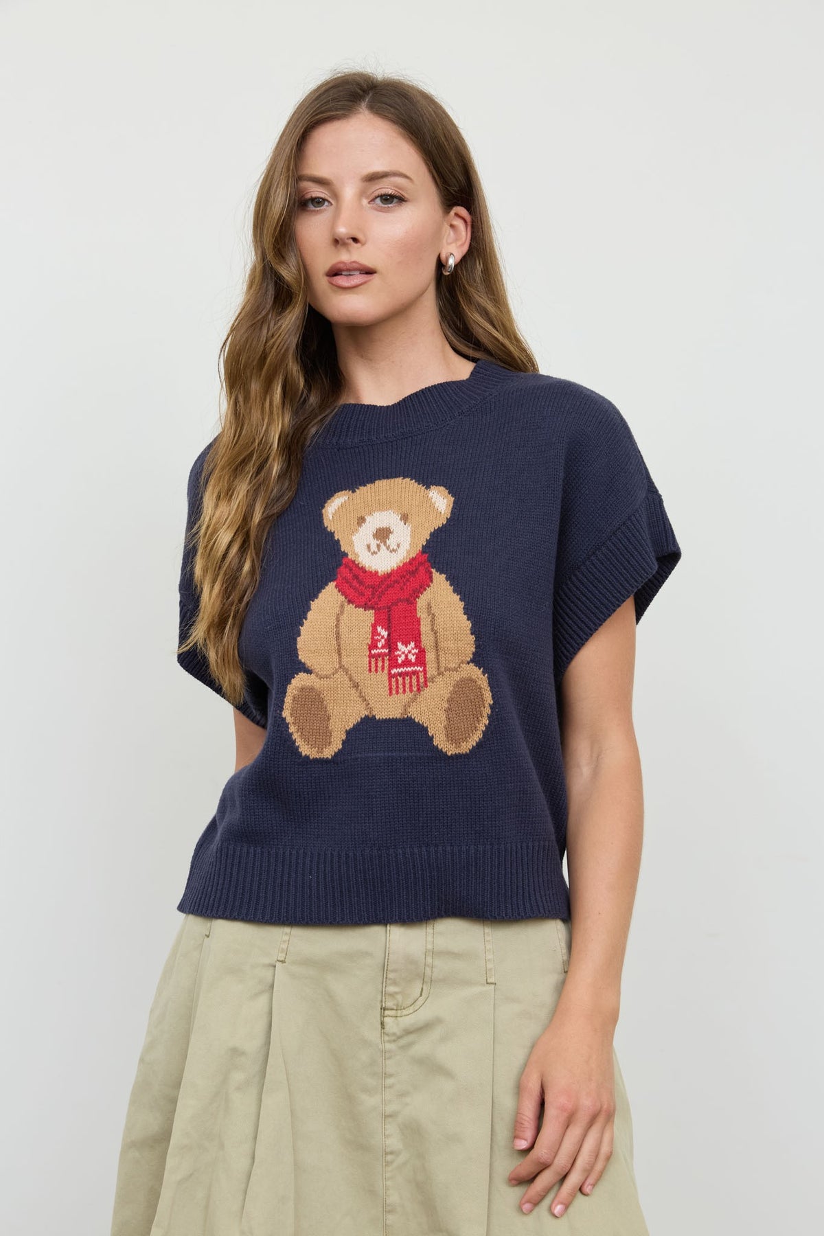 Honey Bear Sweater Top
