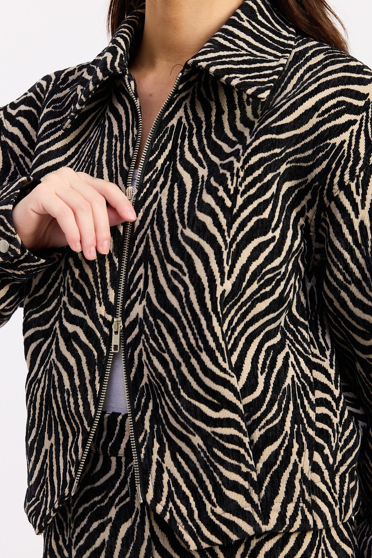 Zebra Noir Jacket