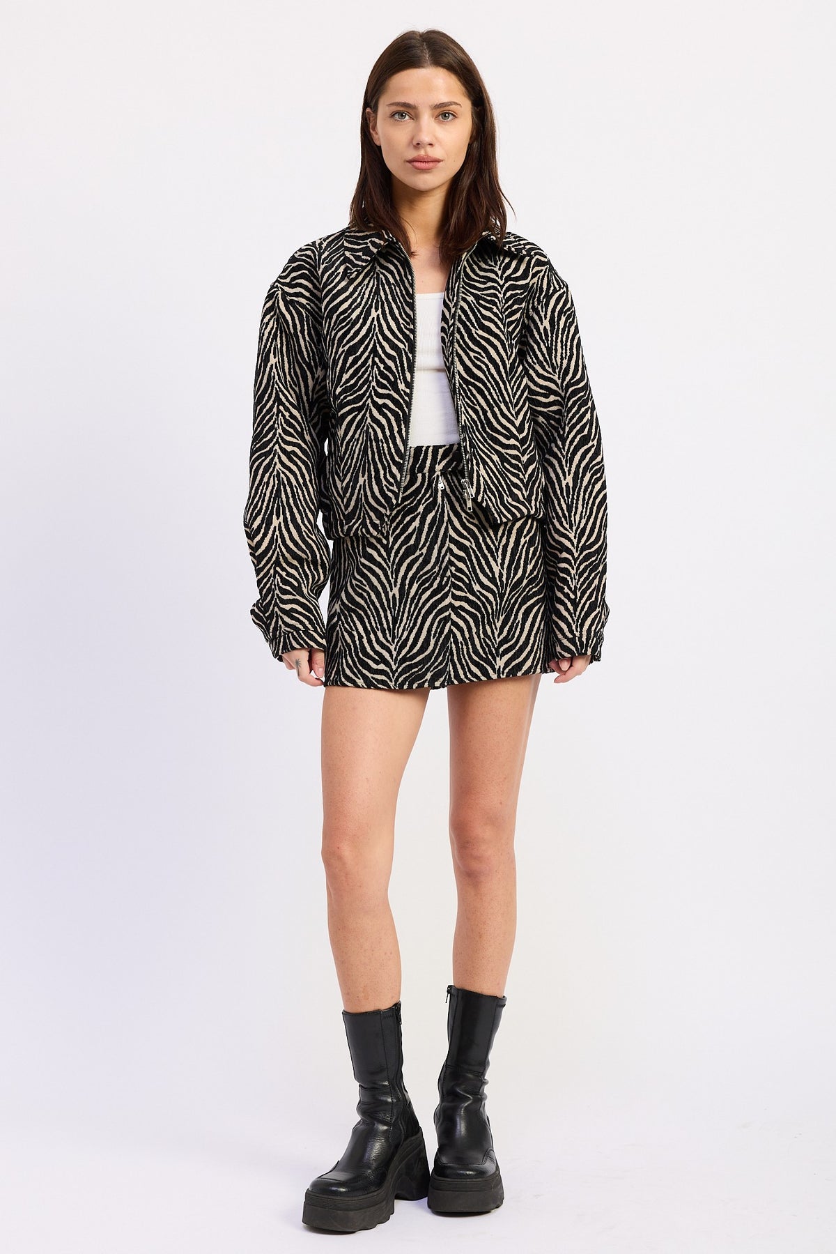 Zebra Noir Jacket