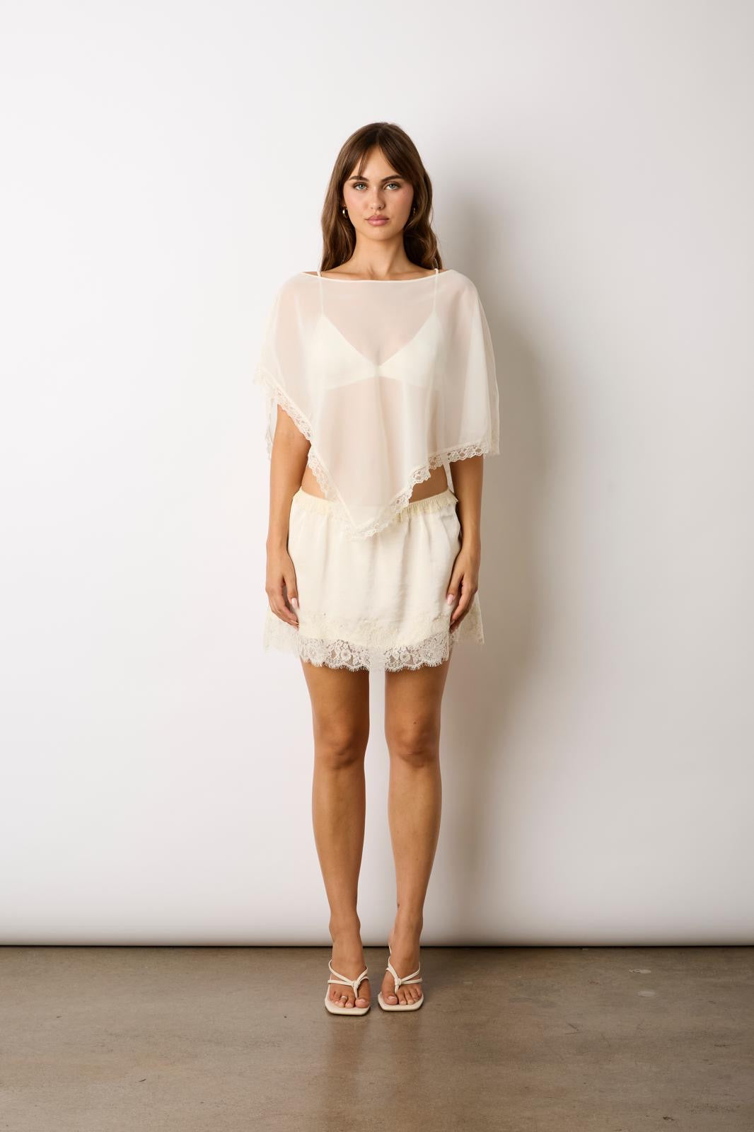 Fall Romance Poncho