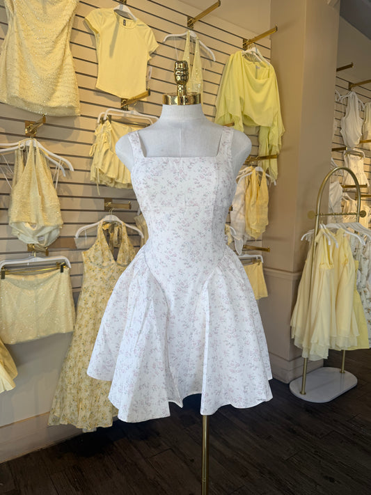 Velvet Petals Dress