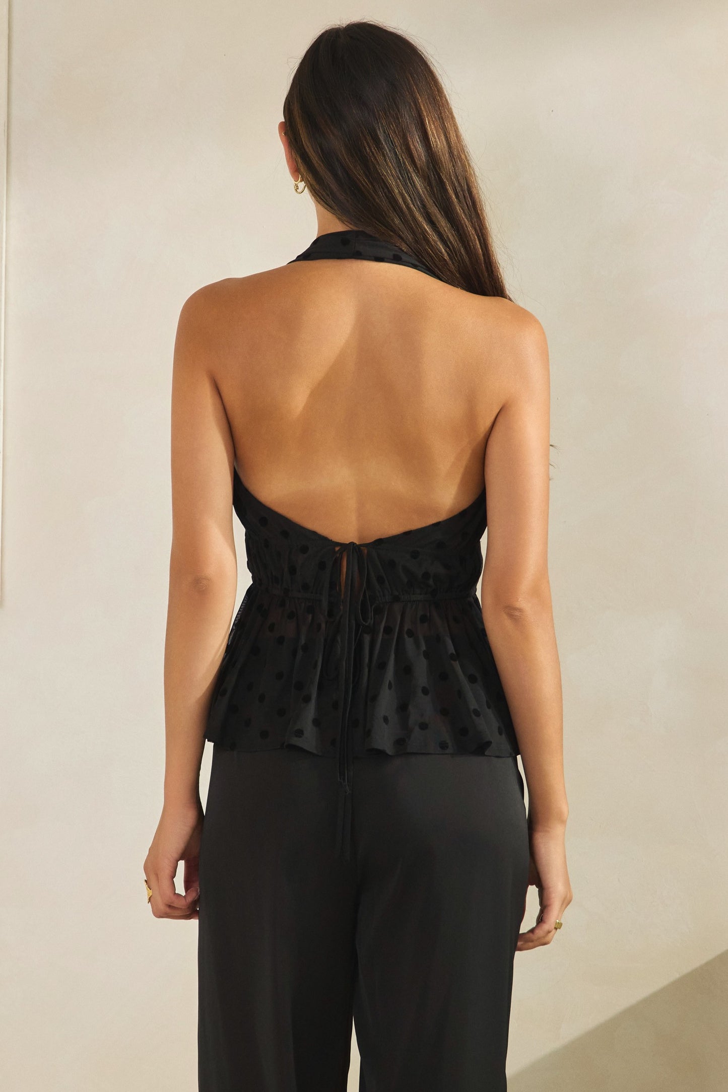 Midnight Dots Top