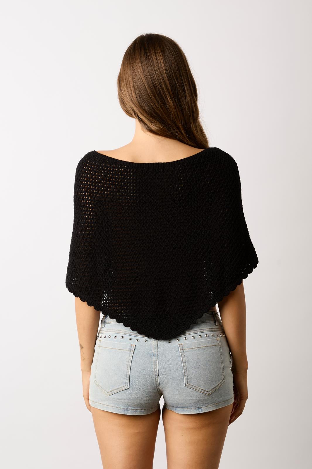 Maple Latte Poncho