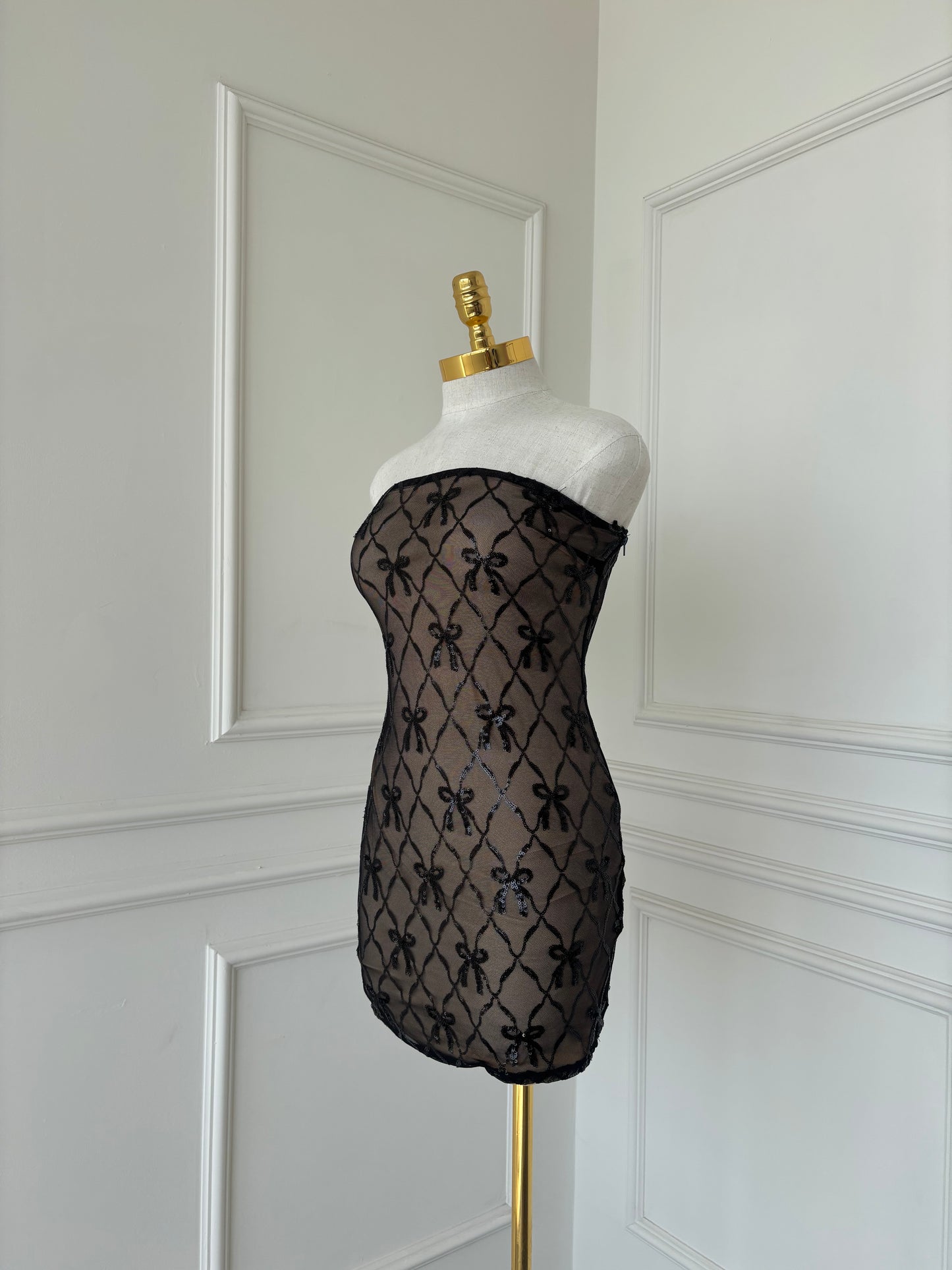 Bow Glam Dress