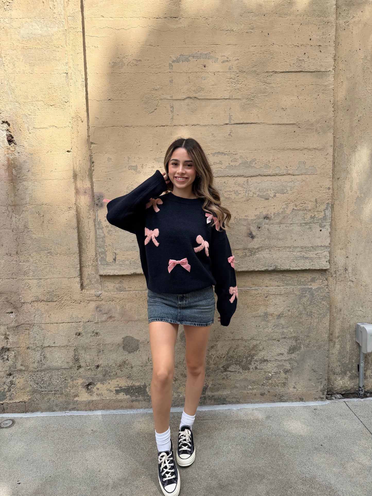 Cozy Bow Sweater