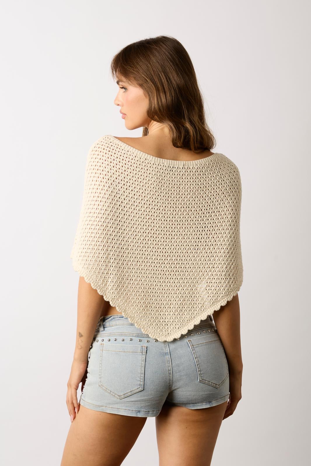 Maple Latte Poncho