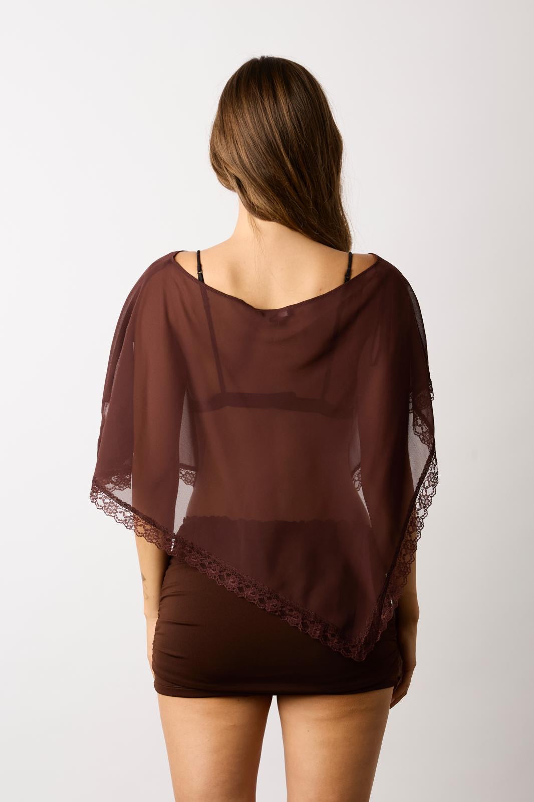 Fall Romance Poncho