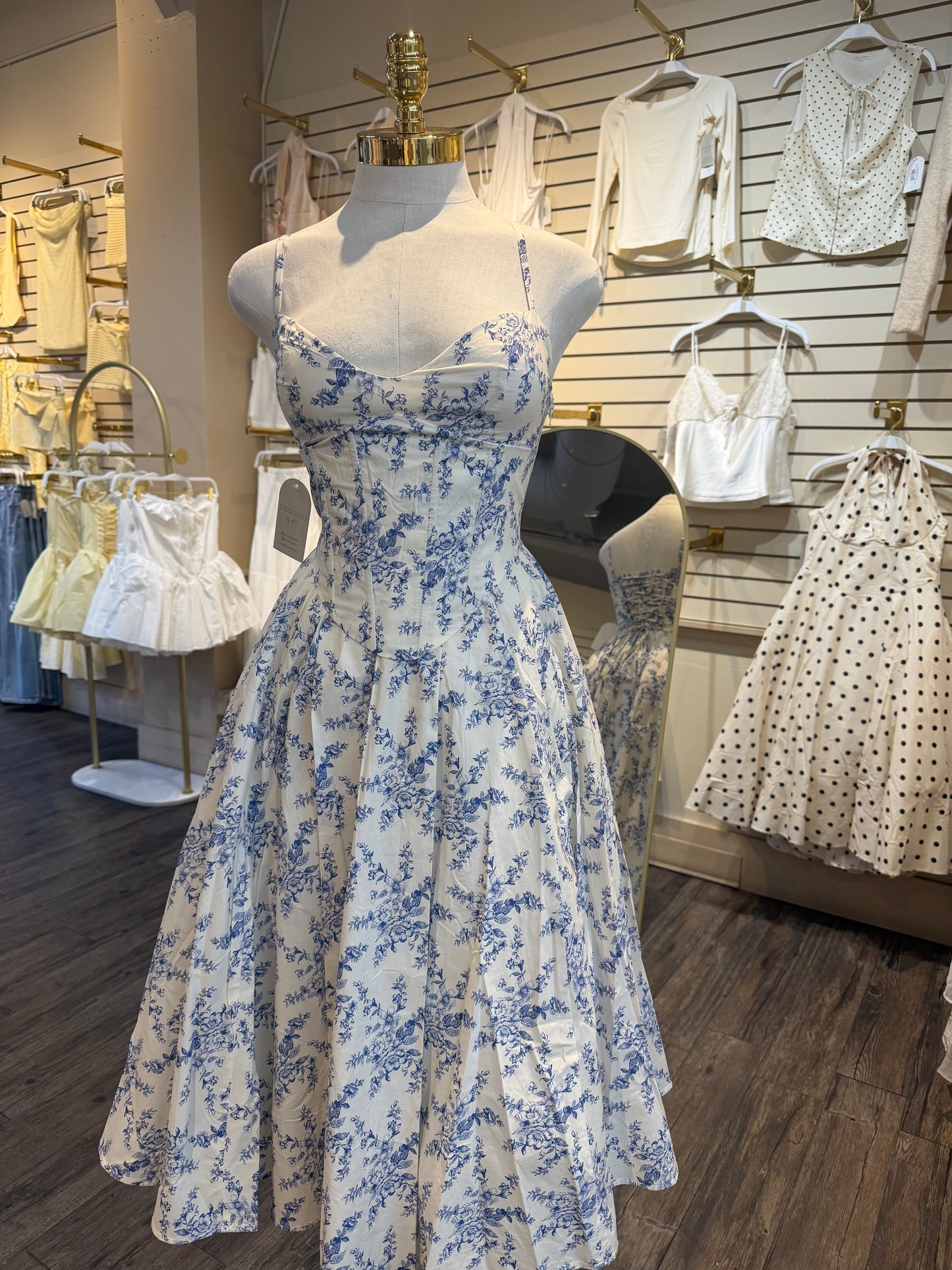 Santorini Petals Dress